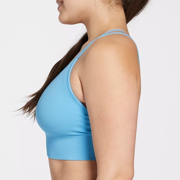 DSG Women's Seamless Strappy Bra in Pacific Azure - Picture 4 of 10